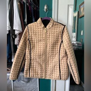 Susan graver style size m used reversible jacket
